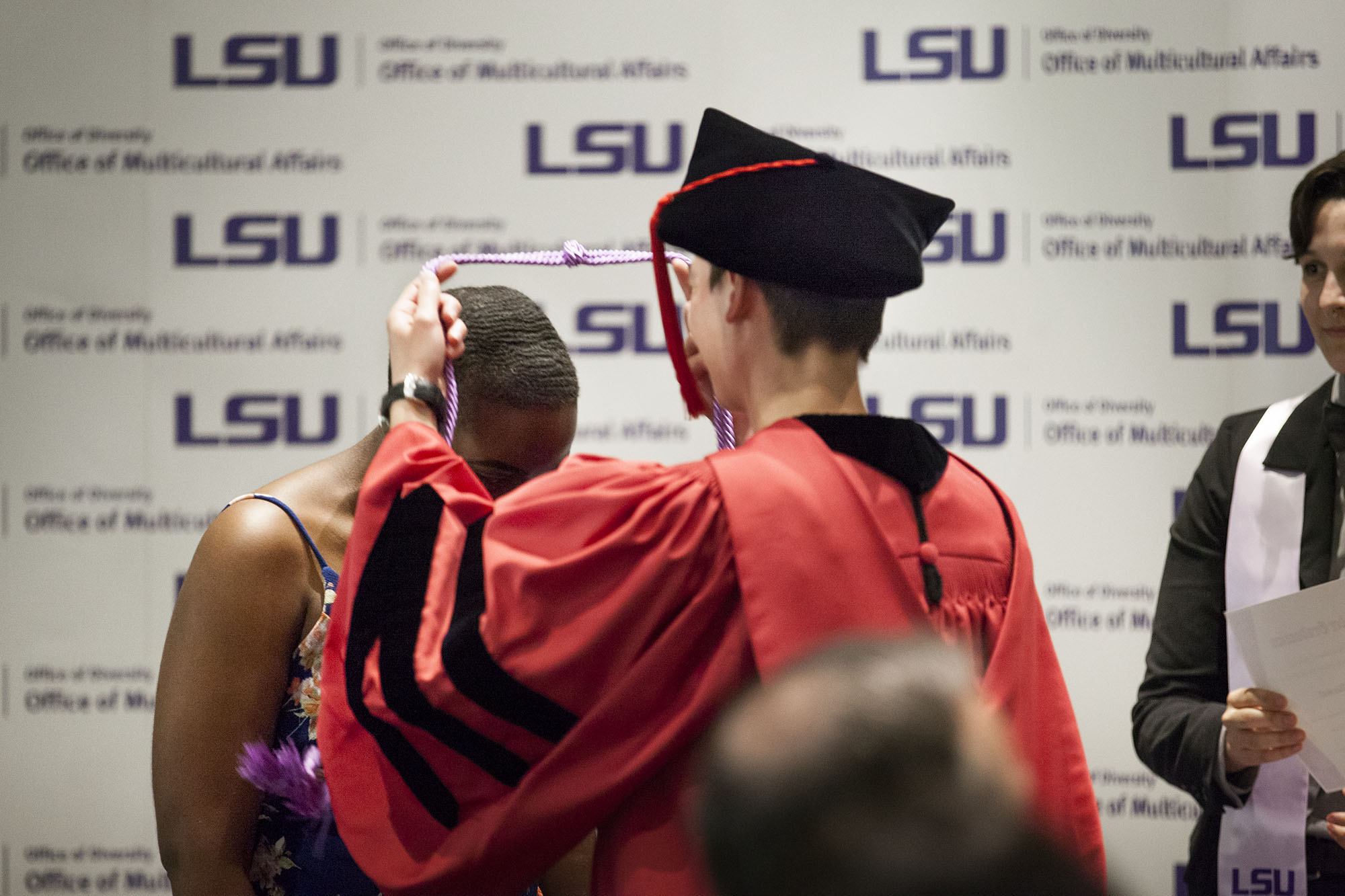 lavendar cording ceremony