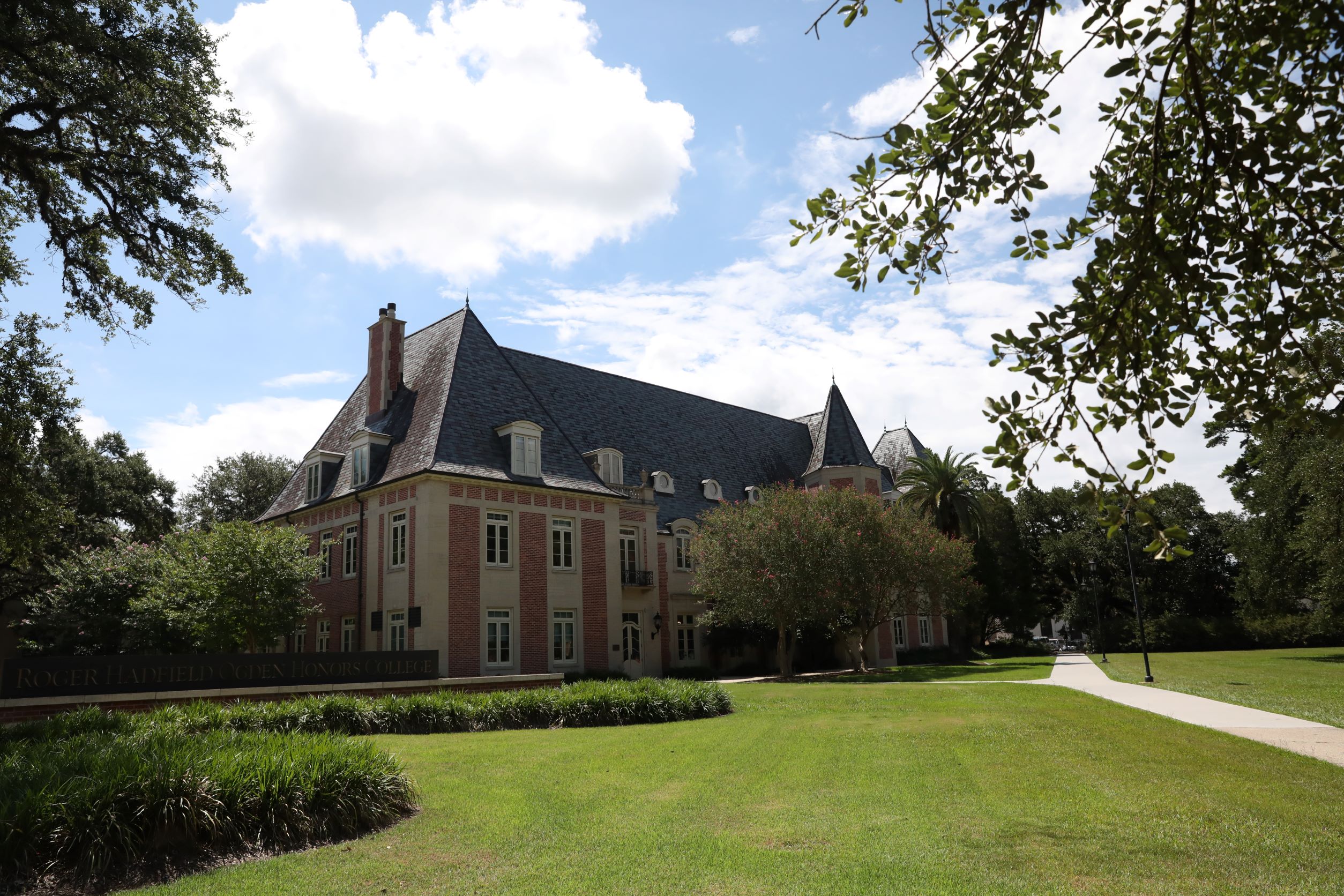 View of the French House from Highland Rd. 