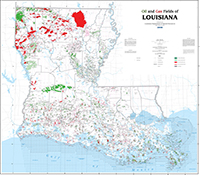 Oil and Gas Fields of La, 2008