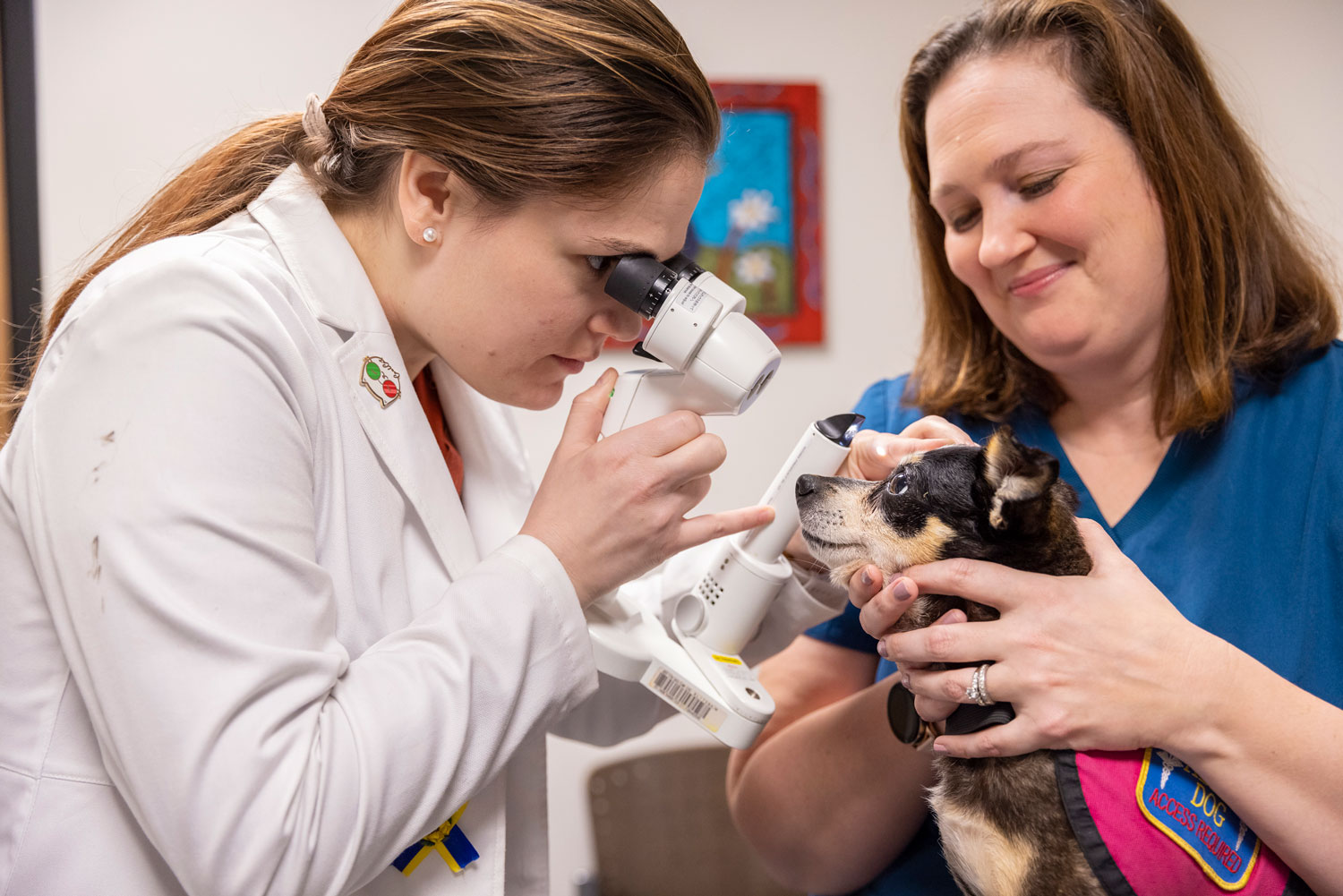 Dr. Miranovich examines Chloe