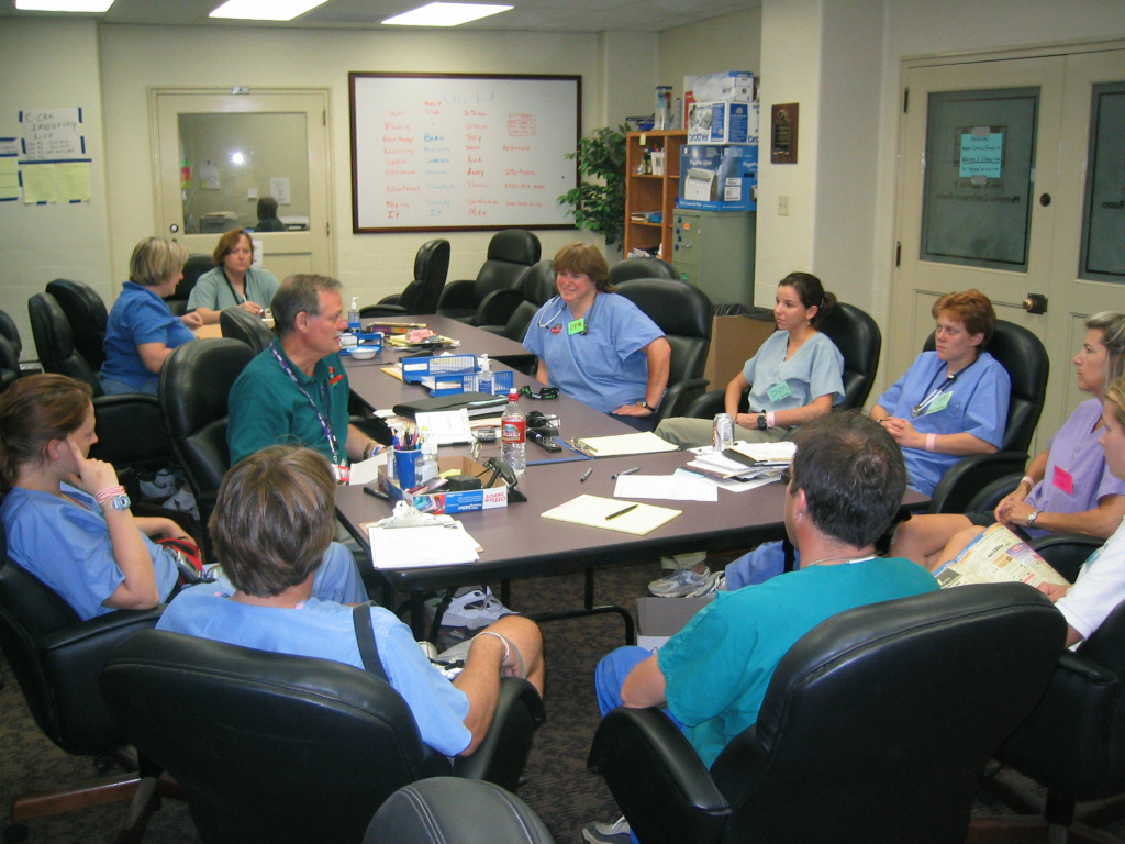 command center at Parker Coliseum